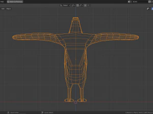 cartoon grouse 3D Model