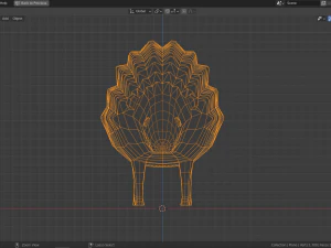 cartoon hedgehog 3D Model