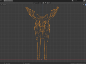 cartoon moose Modelo 3D