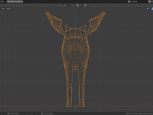 cartoon moose Modelo 3D