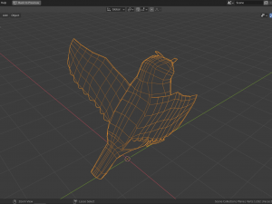 cartoon owl 3D Model