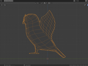 cartoon owl 3D Model