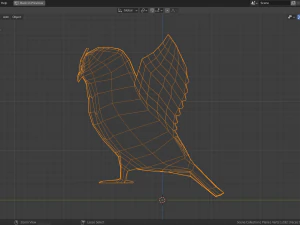 cartoon owl 3D Model