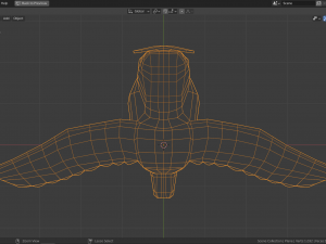 cartoon owl 3D Model