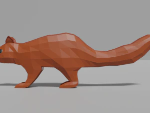 cartoon squirrel 3D Model