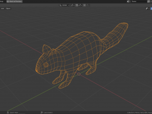 cartoon squirrel 3D Model