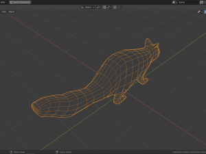 cartoon squirrel 3D Model
