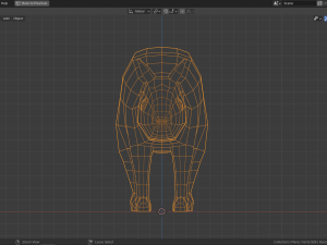 cartoon squirrel 3D Model