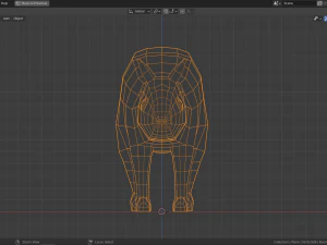 cartoon squirrel 3D Model