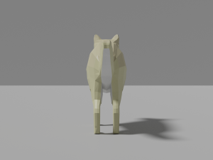 cartoon wolf family 3D मॉडल
