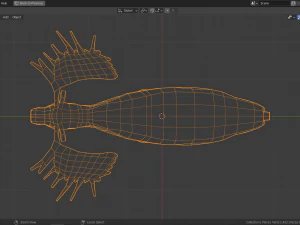 cartoon moose family 3D Model