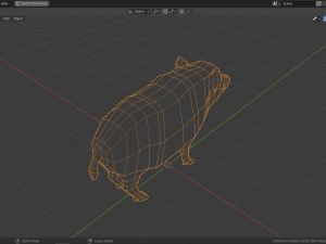 cartoon boar family 3Dモデル