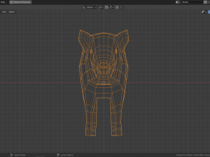cartoon boar family 3Dモデル