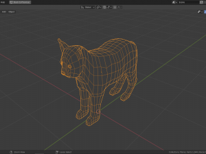 cartoon lynx family 3D 模型