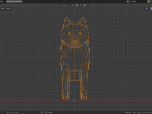 cartoon arctic fox 3D Модель