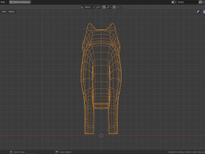 cartoon arctic fox 3D Модель