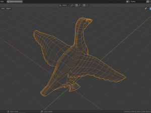 cartoon eider 3D Model