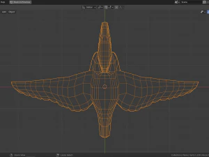 cartoon eider 3D Model