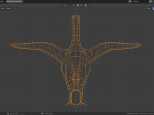 cartoon eider 3D Model