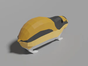 cartoon lemming 3D Model
