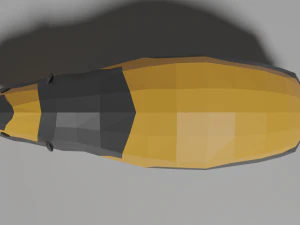 cartoon lemming 3D Model