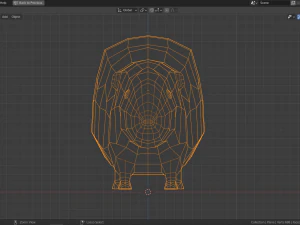 cartoon lemming 3D Model