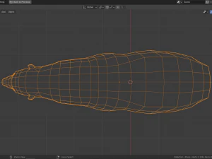 cartoon polar bear 3D Model