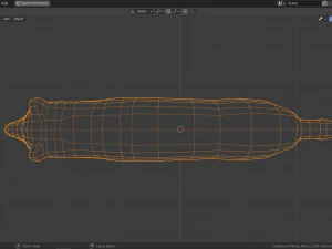cartoon polar wolf 3D Model