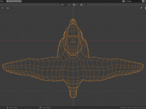 cartoon puffin Modello 3D