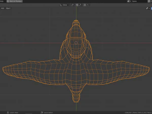 cartoon puffin 3D Model