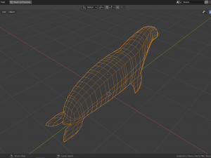 cartoon seal Modelo 3D