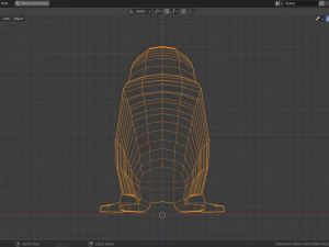 Cartoon-Walross 3D Modell