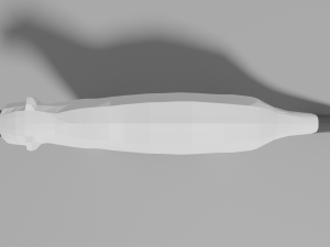 cartoon weasel 3D Model