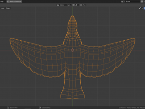 cartoon willow grouse 3Dモデル