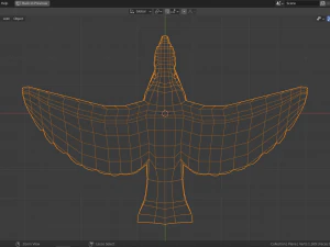 cartoon willow grouse 3D Model