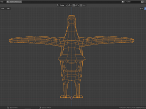 cartoon willow grouse 3Dモデル