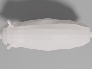 cartoon polar bear family Modelo 3D
