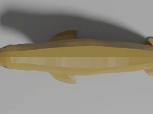 cartoon walrus family 3D Model