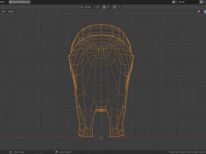 cartoon musk ox family 3D Model