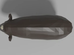 cartoon musk ox family 3D Model