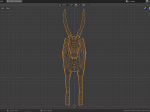 cartoon reindeer family 3D मॉडल