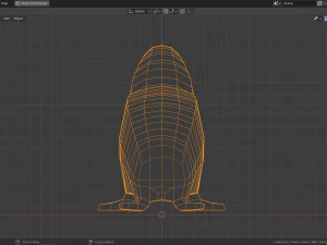 cartoon seal family 3D Model