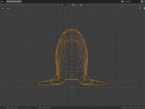 cartoon seal family 3D Model
