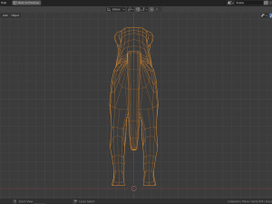 cartoon baboon Modelo 3D