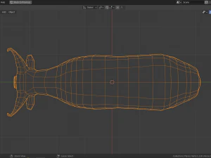 cartoon bufallo 3D Model
