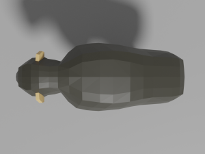 cartoon chimpanzee 3D Модель