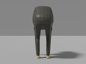 cartoon chimpanzee 3D Модель
