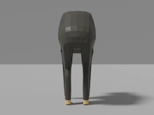 cartoon chimpanzee 3D Model
