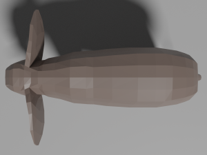 cartoon elephant 3D Model