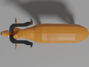 cartoon gazelle Modèle 3D
